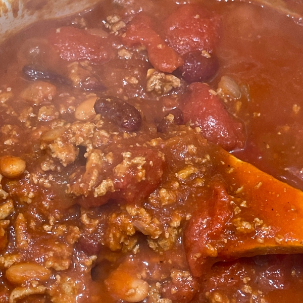 Traditional Chili with Ground Turkey