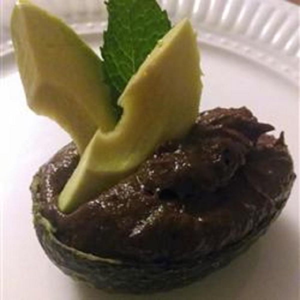 Spicy Avocado Chocolate Pudding