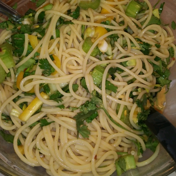 Chinese Cold Pasta Salad