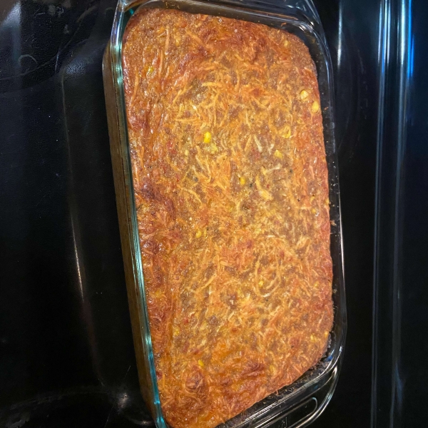 Mexican Turkey Corn Bread Casserole