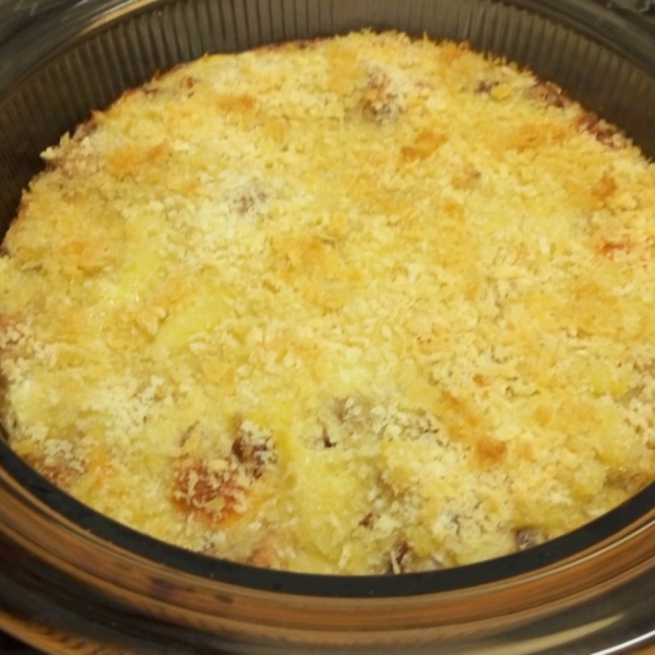 Summer Squash Casserole with Nuts