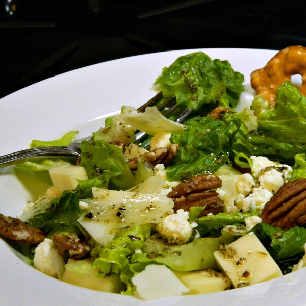 Three Cheese Green Salad