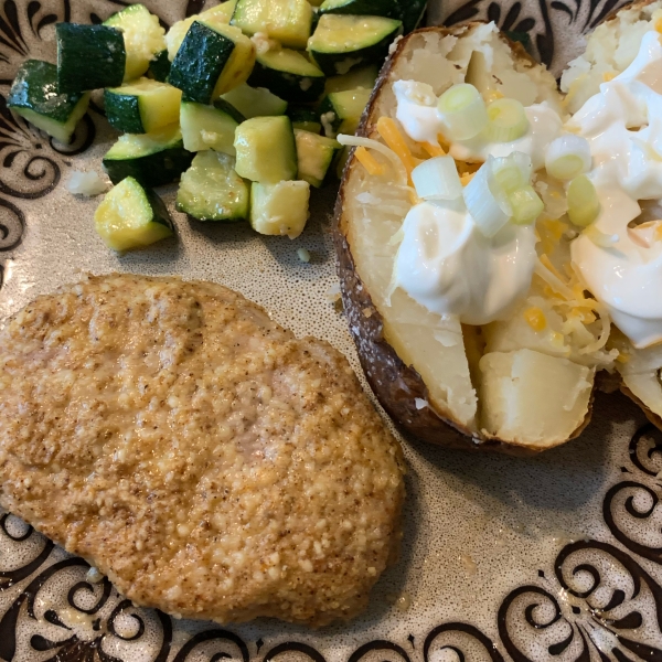 Parmesan-Crusted Pork Chops