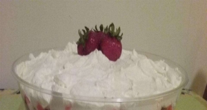 Strawberry Vanilla Trifle