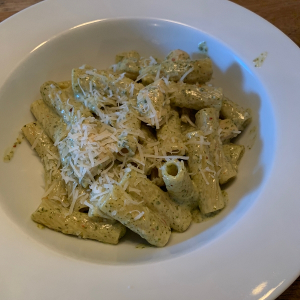 Mint Pesto Pasta