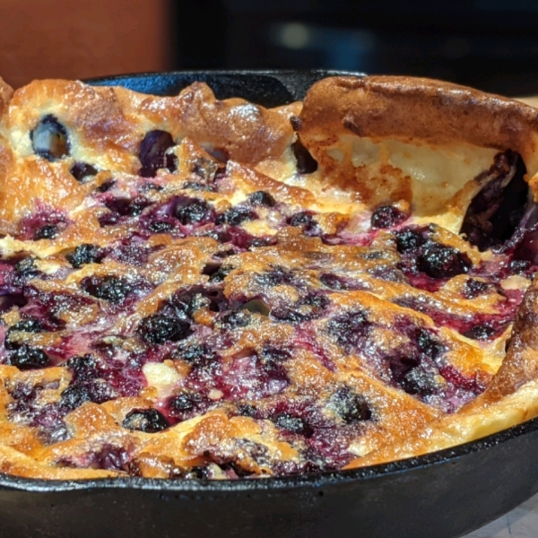 Chef John's Blueberry Dutch Baby