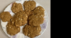 White Chocolate Pumpkin Cookies