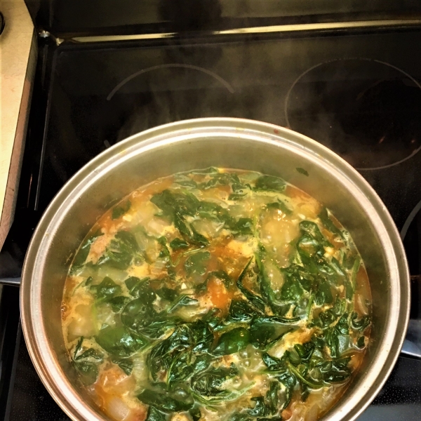 Beans, Greens and Garlic Soup