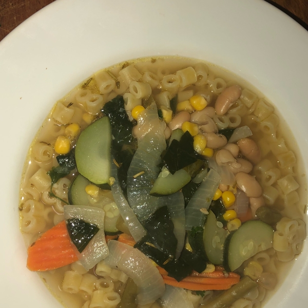 Beans, Greens and Garlic Soup