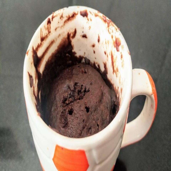 Eggless Chocolate Mug Cake