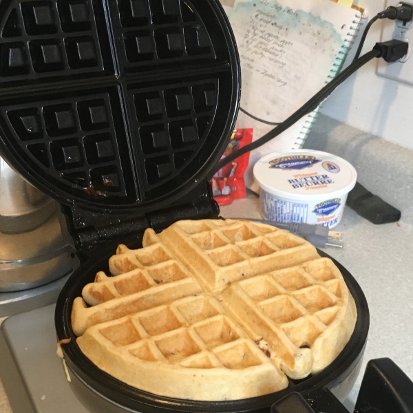 Brown Sugar Bacon Waffles