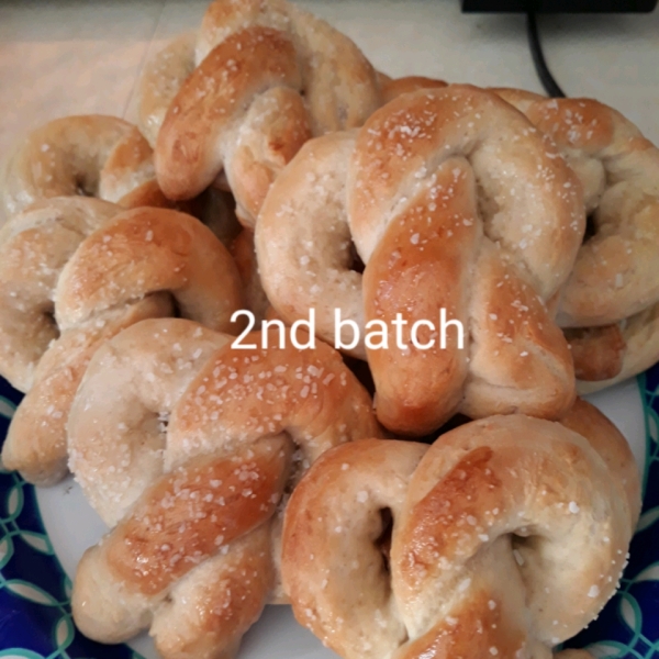 Soft Homemade Pretzels