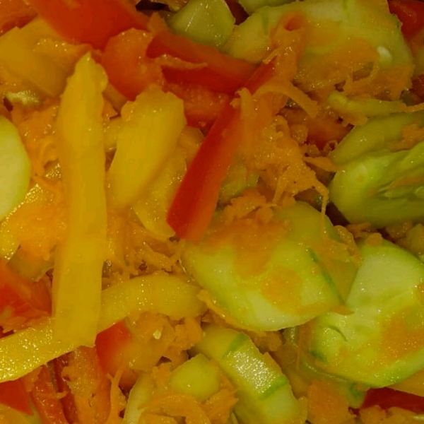 Fresh and Crisp Cucumber Salad