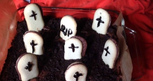 Graveyard Cake for Halloween