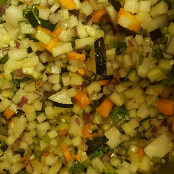 Christmas (Red, White and Green) Salsa