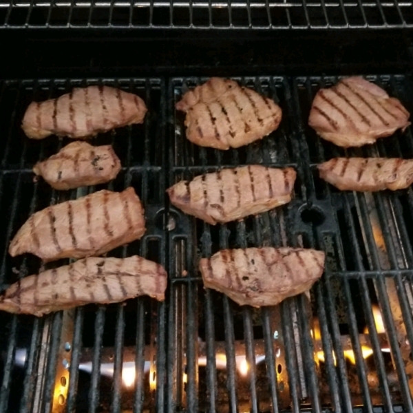 Rib Eye Steaks with a Soy and Ginger Marinade