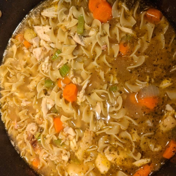 Rotisserie Chicken Noodle Soup