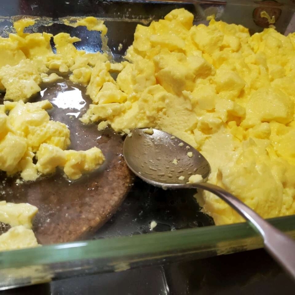 Oven Scrambled Eggs