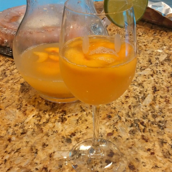Peach-Pineapple Sangria