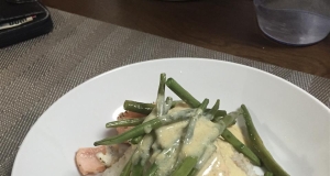 Asian Salmon Cakes with Creamy Miso and Sake Sauce