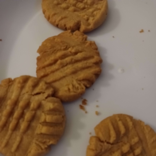 3-Ingredient Peanut Butter Cookies