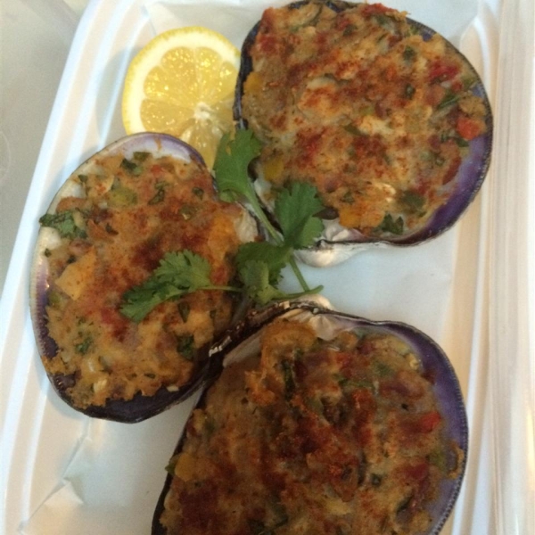 Baked Stuffed Clams