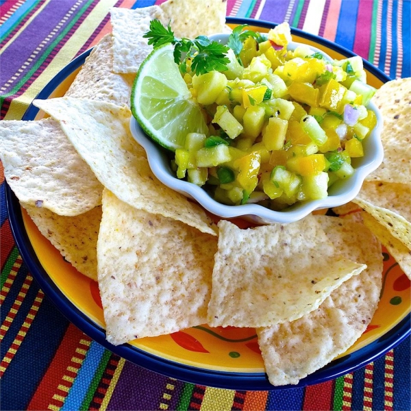 Apple Mango Salsa