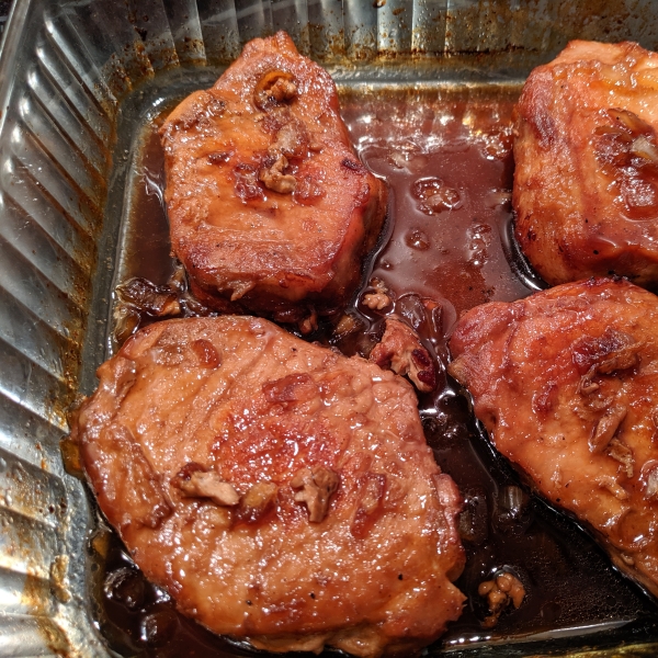 Honeyed Pork Chops