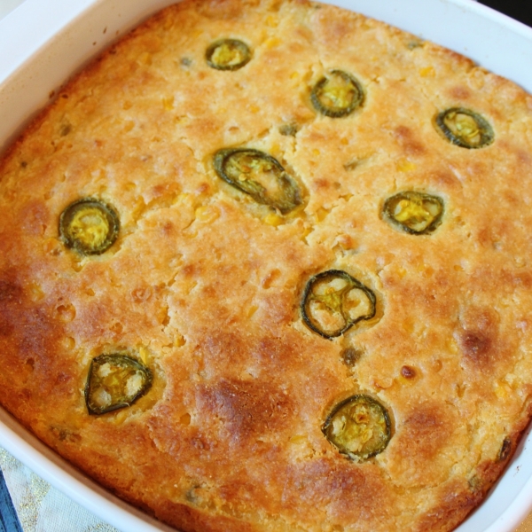 Jalapeno Creamed Corn Casserole