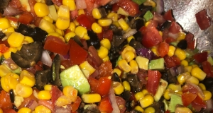 Tomato, Corn and Avocado Salsa