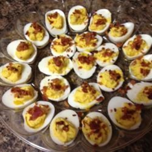 Bacon Deviled Eggs