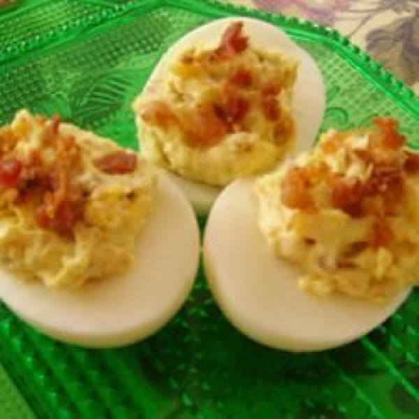 Bacon Deviled Eggs