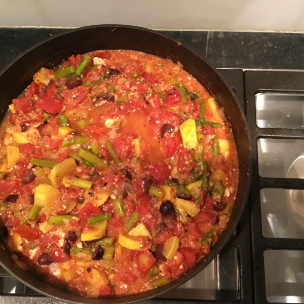 Spaghetti Squash with Fire Roasted Tomatoes