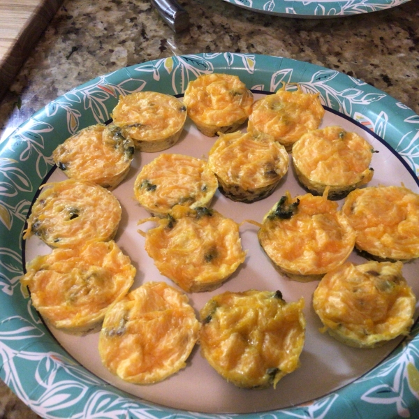 Mini Quiches (Crustless)