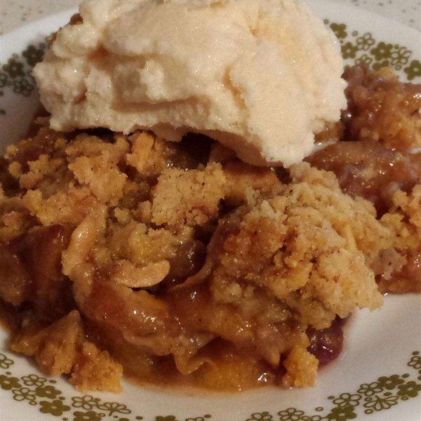 Easy Peach Crisp