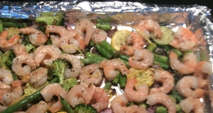 Shrimp and Vegetable Sheet Pan Dinner