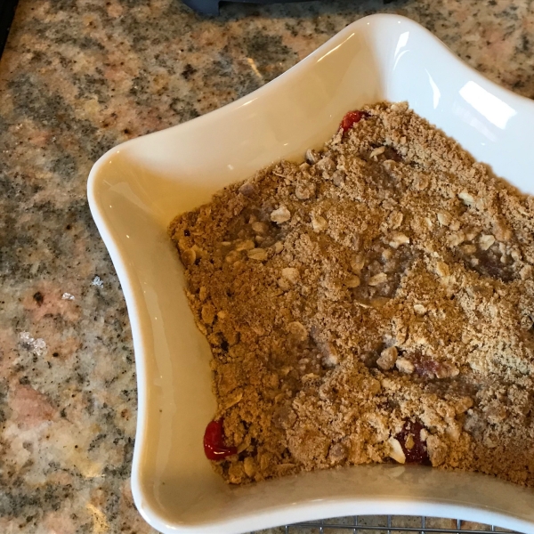 Cherry Crumble