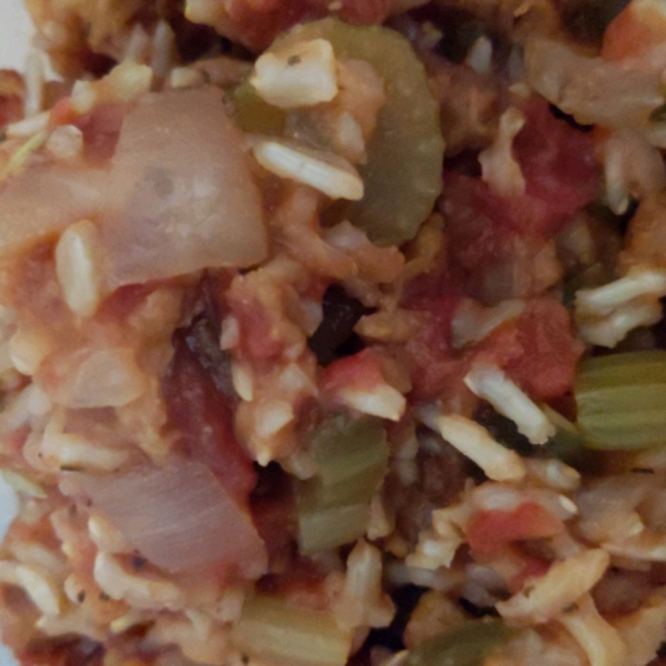 Slow Cooker Jambalaya (Vegan)