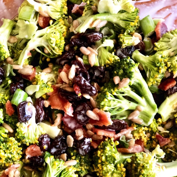 My Cousin Maxi's Broccoli Salad