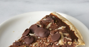 Dark Chocolate Buttermilk Pecan Pie