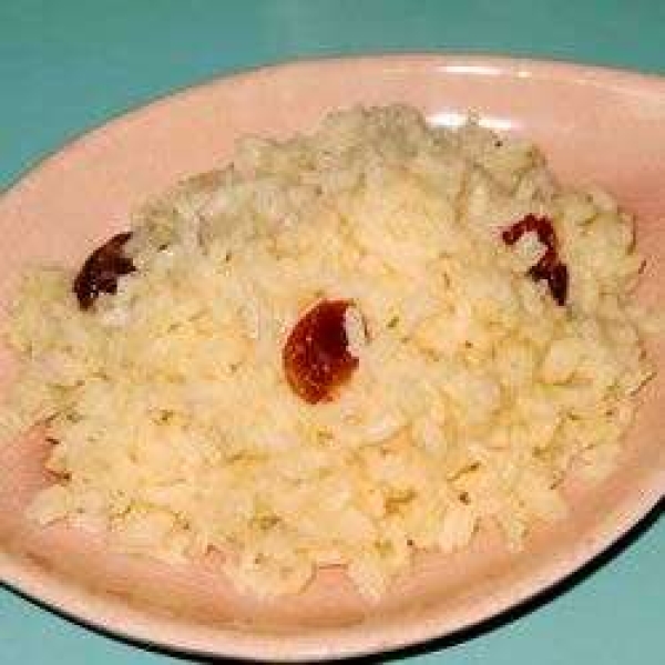 Rice with Almonds and Raisins