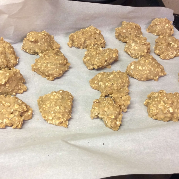 Egg-Free Low-Fat Oatmeal Cookies