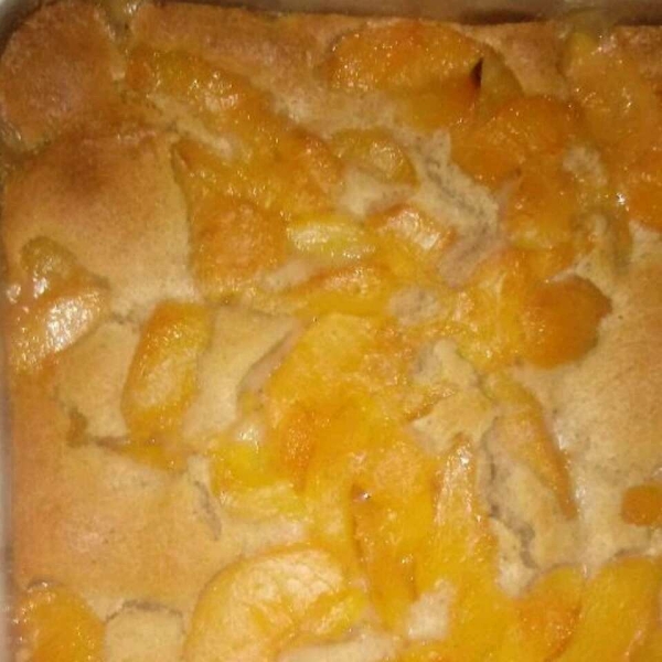 Mason Jar Peach Cobbler