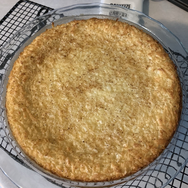 No Crust Coconut Pie