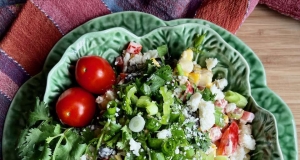 Roasted Mexican Corn Salad with Black Beans