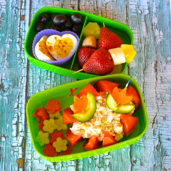 Tuna Egg Salad Bento Box