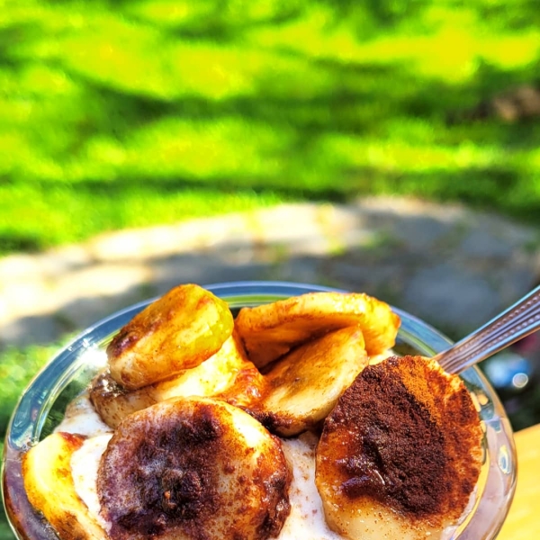 Bananas Foster on the Grill