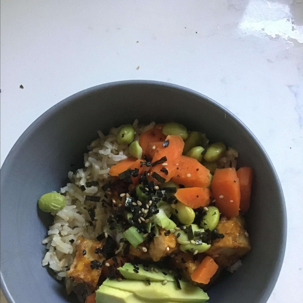 Air-Fried Vegan Tofu Bowl