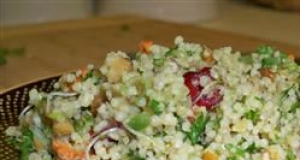 Whole Wheat Vegan Couscous Salad