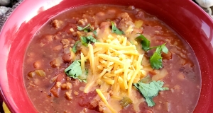 Chili With Turkey and Beans